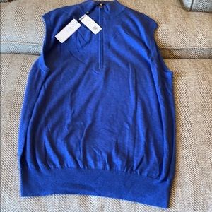 Turtleson 1/4 zip sweater vest size Large